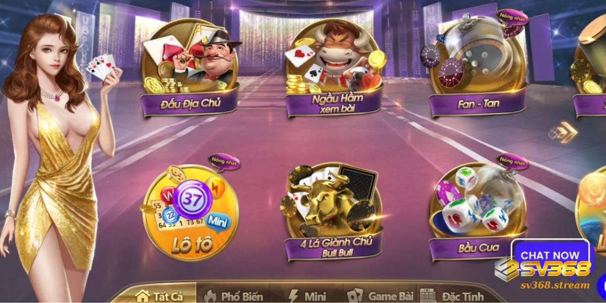 Hướng dẫn tham gia chơi cược game bài tại nhà cái SV368